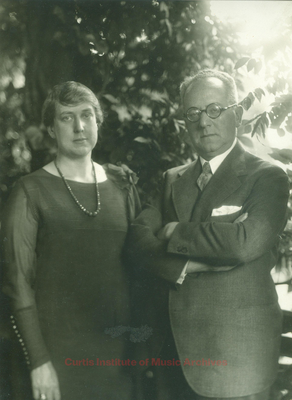 Grace Spofford and Carl Flesch