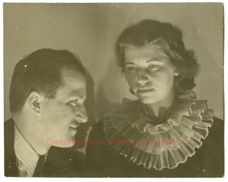 Elsie MacFarlane and Fritz Krueger