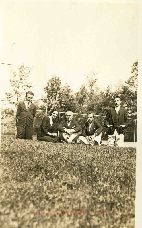 Josef Hofmann and student(s)