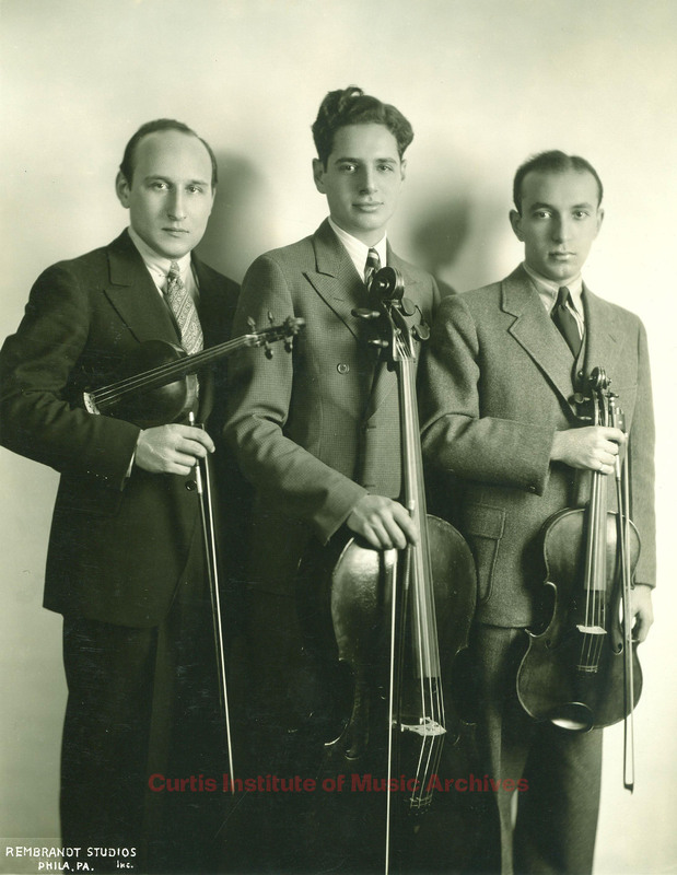 Benjamin Sharlip, Victor Gottlieb, Leonard Mogill, circa 1935
