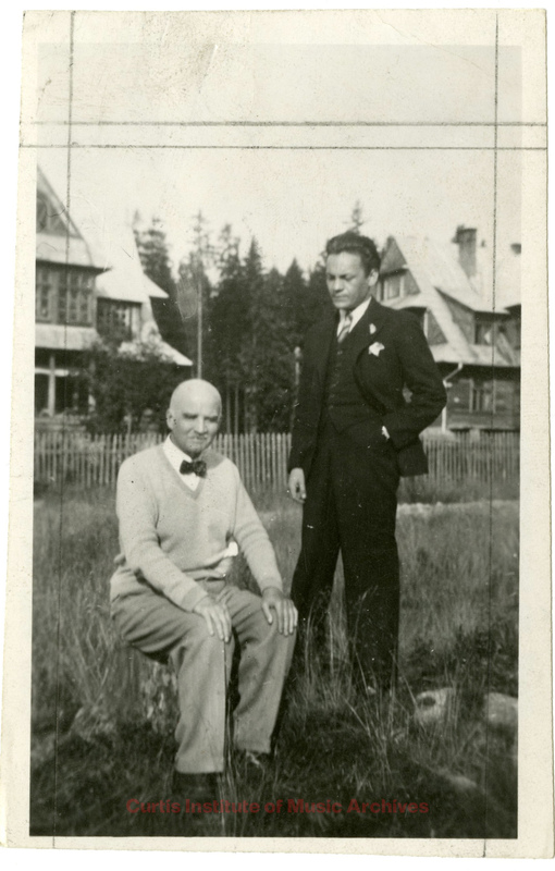 Emil Mlynarski and Louis Vyner in Poland
