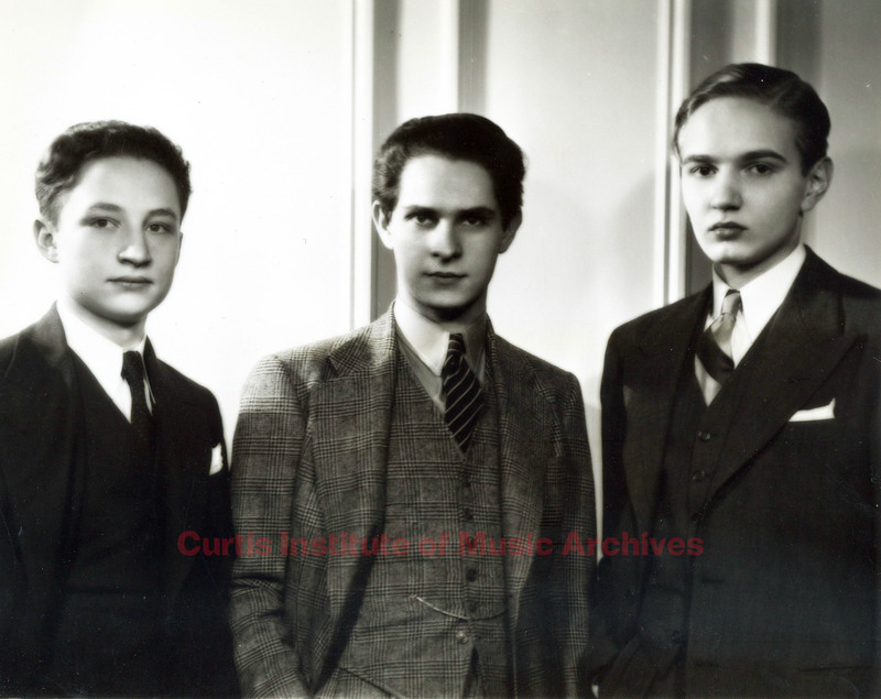 Sol Kaplan, Leonard Rose and Frederick Vogelgesang